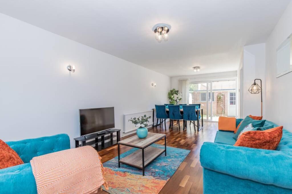 Stylish Townhouse In The Heart Of Summertown Oxford Exterior foto